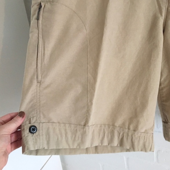 Woolrich Women’s Bermuda Shorts Kakhi Cargo Utility Safari Sporty Beige 16 - Picture 2 of 14